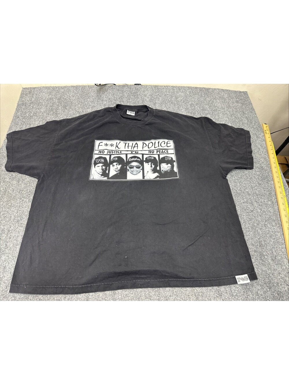 Planet Grapes Clothing  NWA F**k Tha Police Shirt Size 4xl